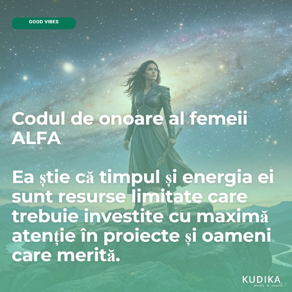 Codul de onoare al femeii ALFA: Ea este născută să CONDUCĂ și nu acceptă ordine de la nimeni