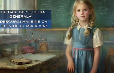 Intrebari de cultura generala: Te descurci mai bine ca un elev de clasa a V-a?