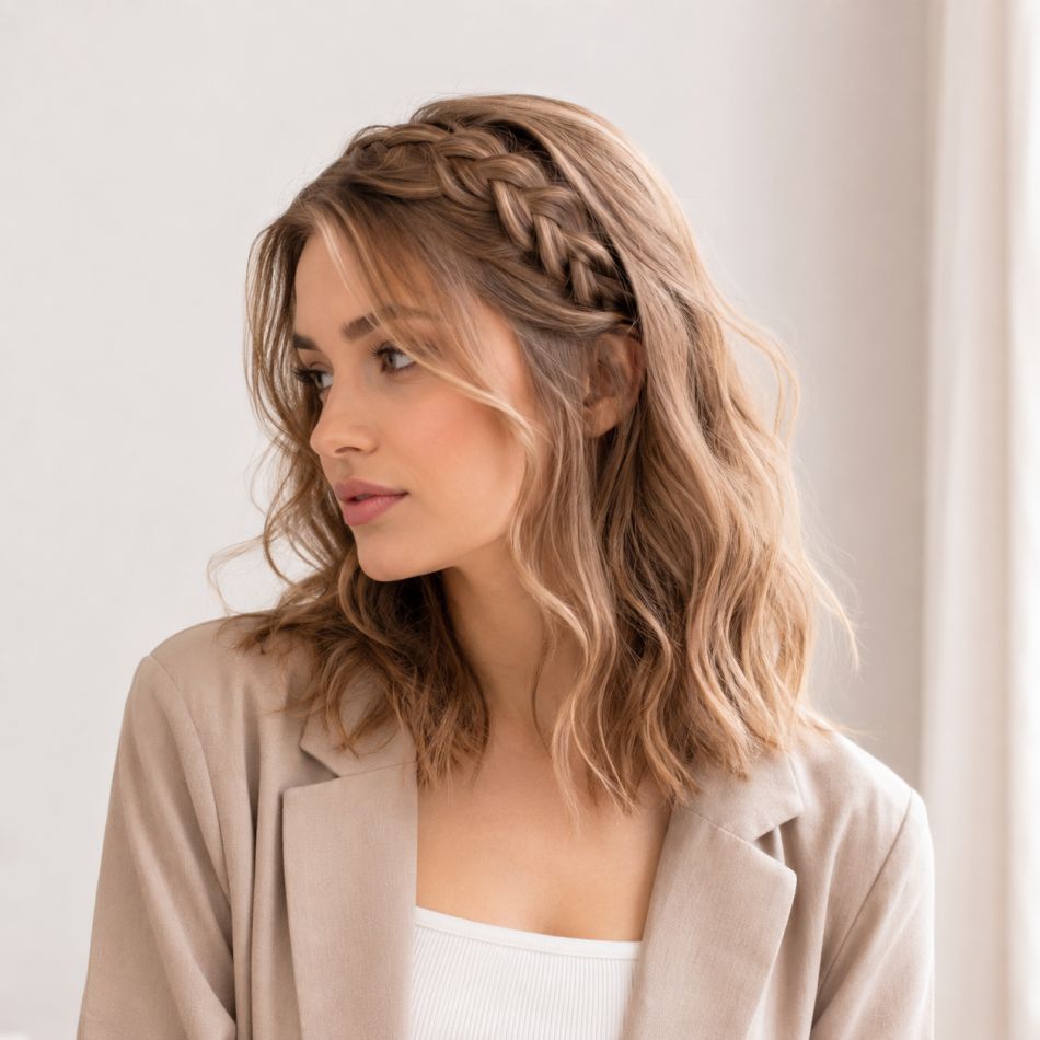 Ai părul mediu și nu știi cum să îl mai aranjezi? 5 coafuri care par făcute la salon, dar le poți face și acasă