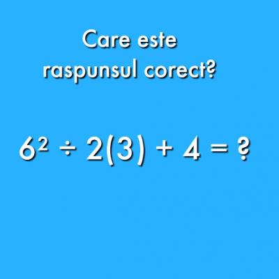 Mai mult de jumatate din cei care rezolva aceasta ecuatie gresesc raspunsul