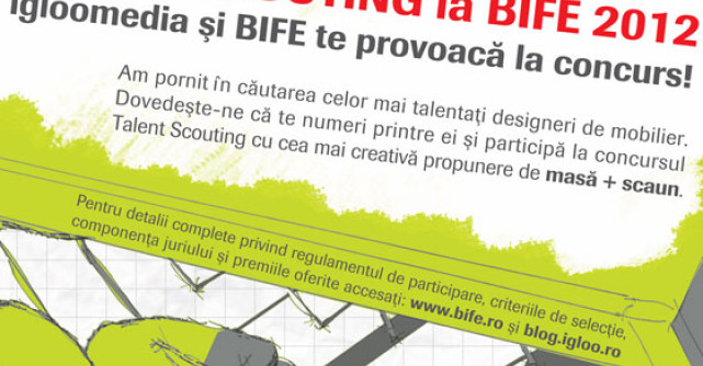 Concurs de design de mobilier: Talent Scouting