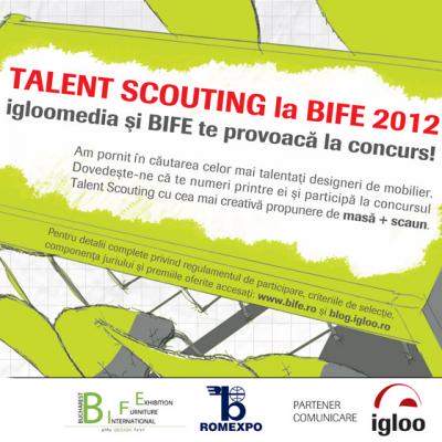 Concurs de design de mobilier: Talent Scouting