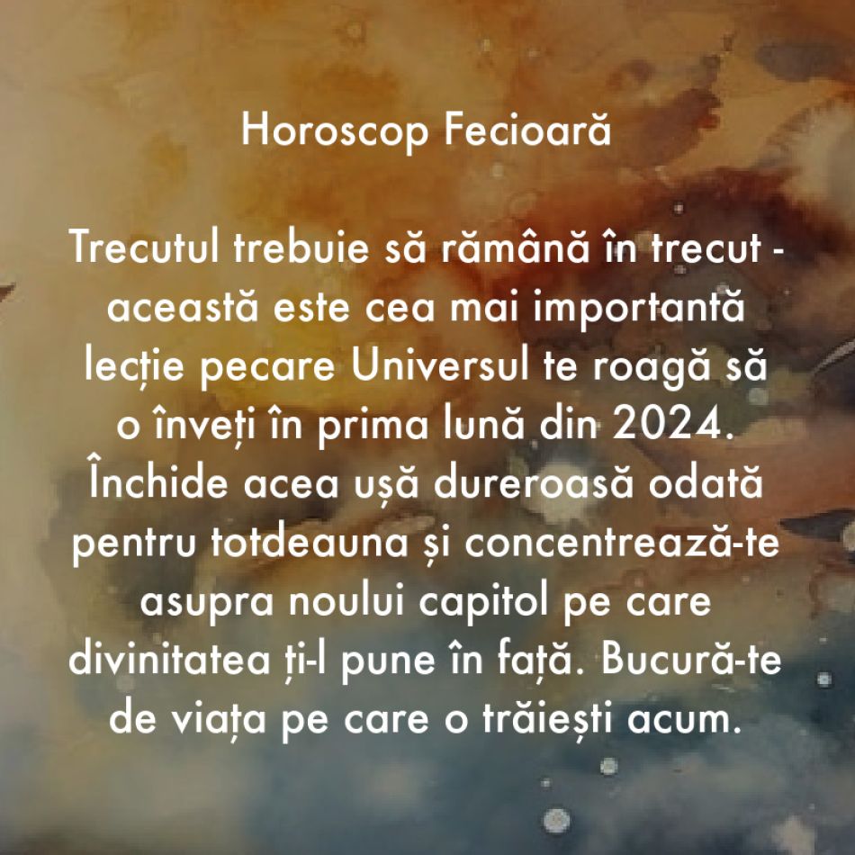 Ce te învață Universul în luna ianuarie 2024 în funcție de zodia în care te-ai născut