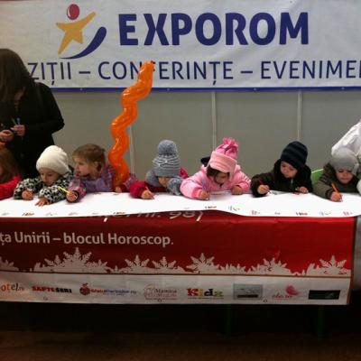 300 de metri in prima zi  a Celei Mai Lungi Scrisori  catre Mos Craciun