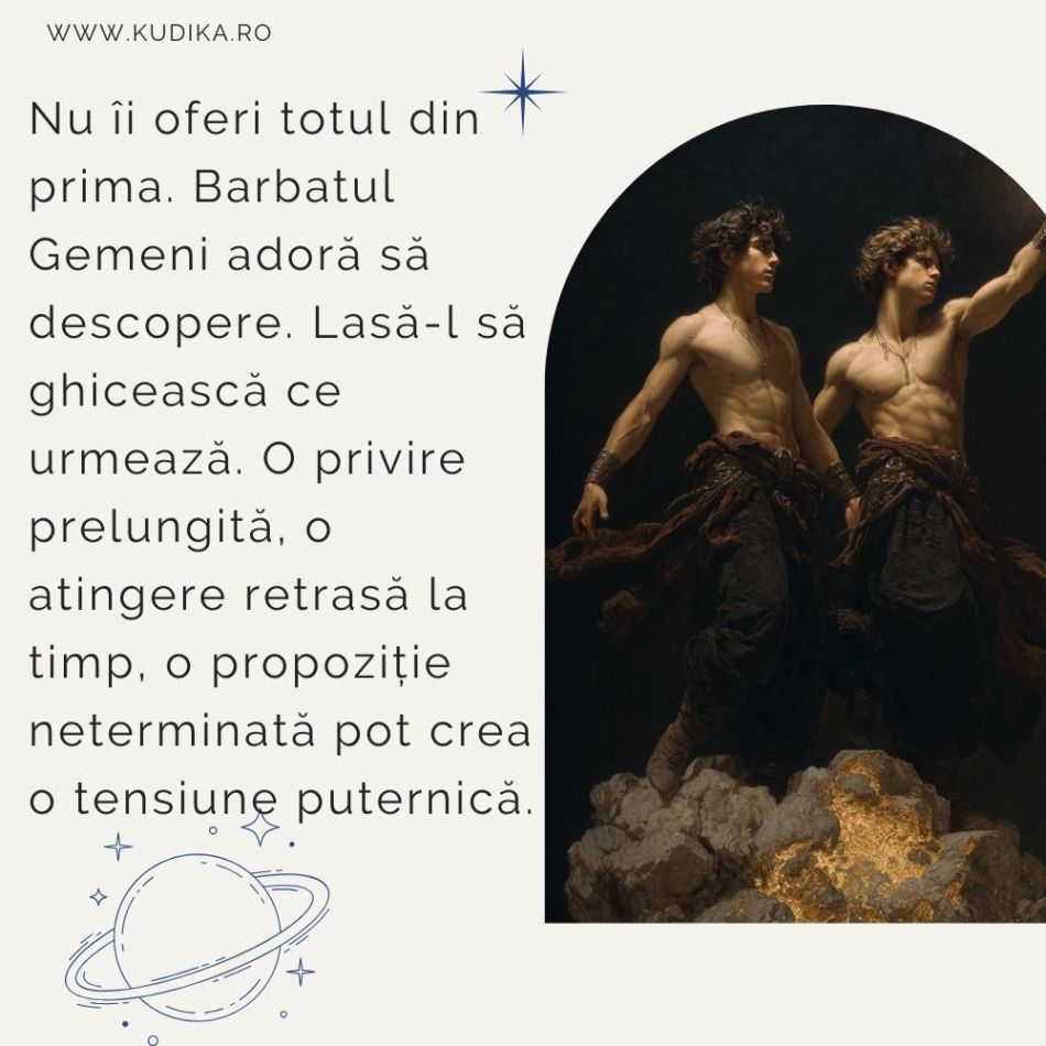 Bărbatul Gemeni: Top 10 trucuri care îl înnebunesc în pat