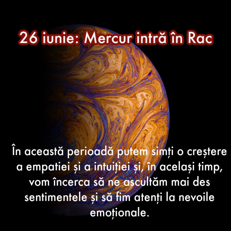 Evenimentele astrologice din iunie deschid poarta către un nou început. Timpul s-a scurs, destinele vor fi schimbate