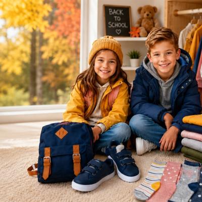 Haine și încălțăminte de toamnă copii: pregătiri Back to School și avantajul aprovizionării angro online pentru magazine