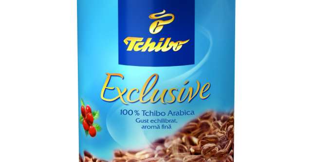 Tchibo Exclusive - acelasi gust si aceeasi aroma 100% Tchibo Arabica intr-un nou ambalaj