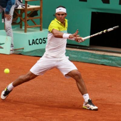 Rafael Nadal da textila jos