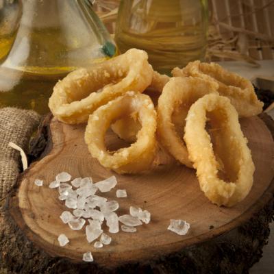 Calamar crocant cu maioneza aromata