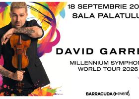 DAVID GARRETT în concert la București cu Millennium Symphony World Tour