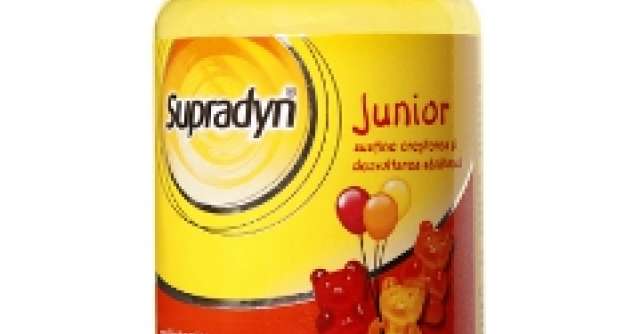 Creste-l mare si frumos cu Supradyn Junior!