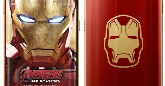 Samsung lanseaza editia limitata Galaxy S6 edge Iron Man
