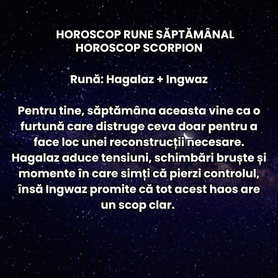 Horoscop Rune săptămâna 18-24  mai 2026: Atmosfera este vie, rapidă, aproape electrică. Relațiile fragile pot deveni tensionate