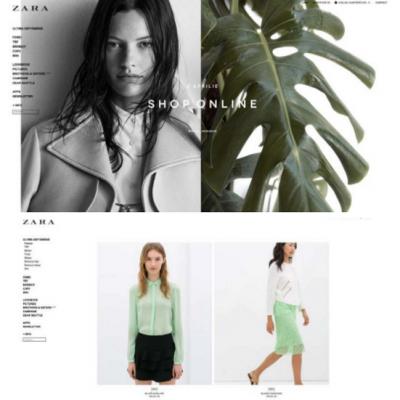 Fashion news: Zara a lasant magazinul online in Romania!