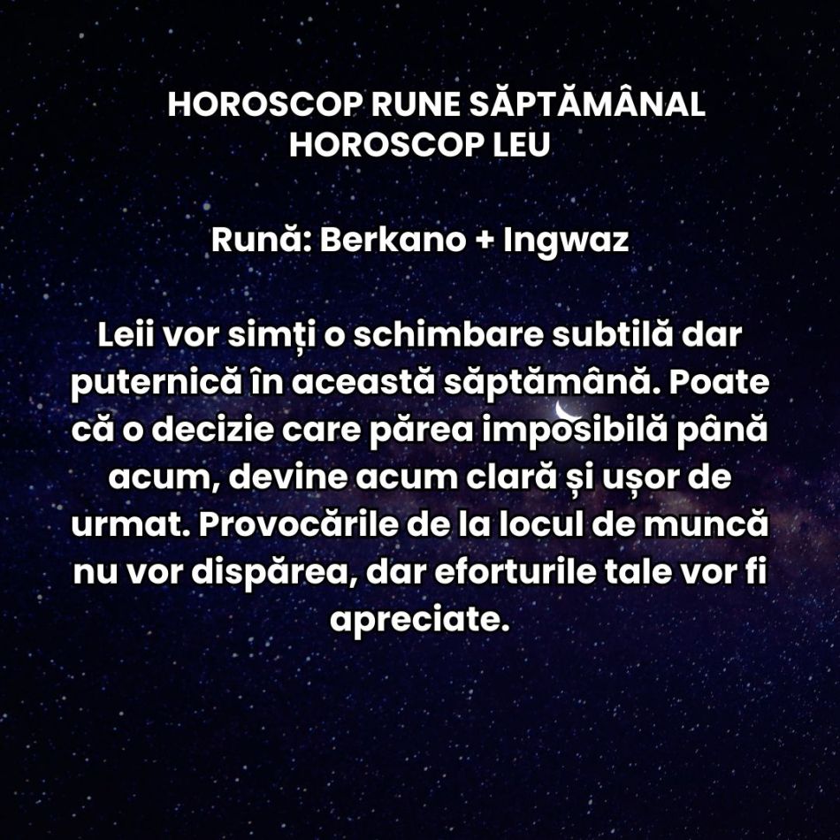 Horoscop Rune săptămâna 9-15 iunie 2025: Secretele noastre interioare trebuie înfruntate cu îndrăzneală