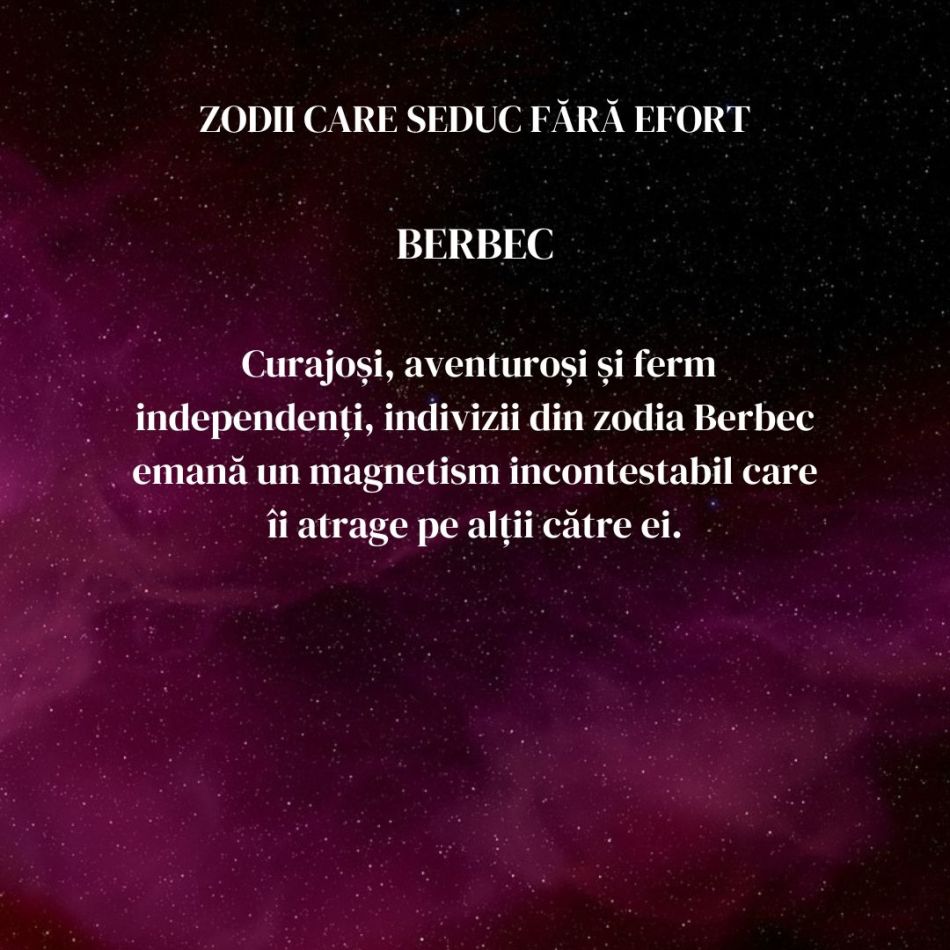 Top 5 zodii care pot seduce fără niciun efort