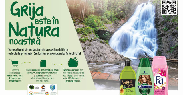 Grija este în natura noastră - suține un proiect de sustenabilitate important pentru tine!