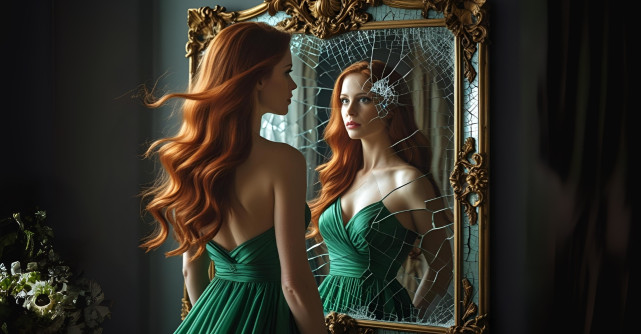 Oglinda spartă și blestemul ei: cum să scapi de energiile care îți fură norocul