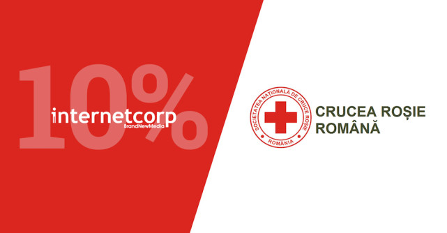 Donăm 10% din campaniile de comunicare către Crucea Roșie Română!