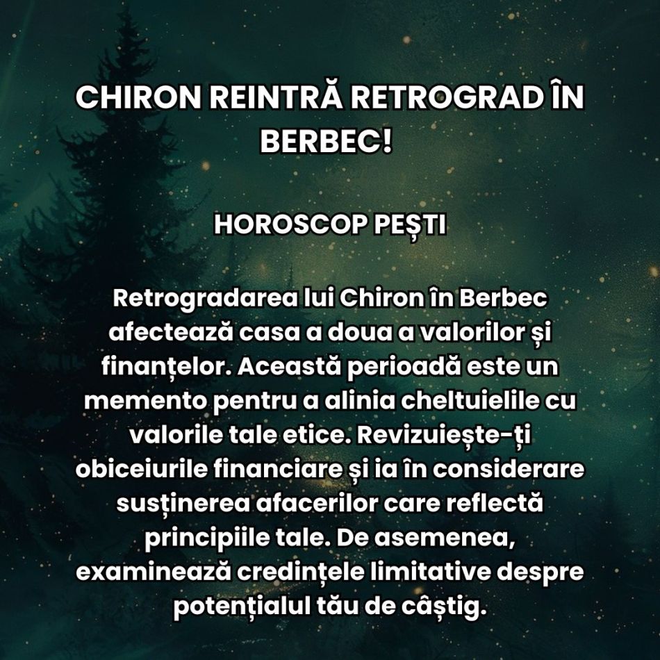 Chiron reintră retrograd în Berbec! Nu părăsește semnul de foc până în 2027! Vindecarea karmică va fi un drum anevoios!