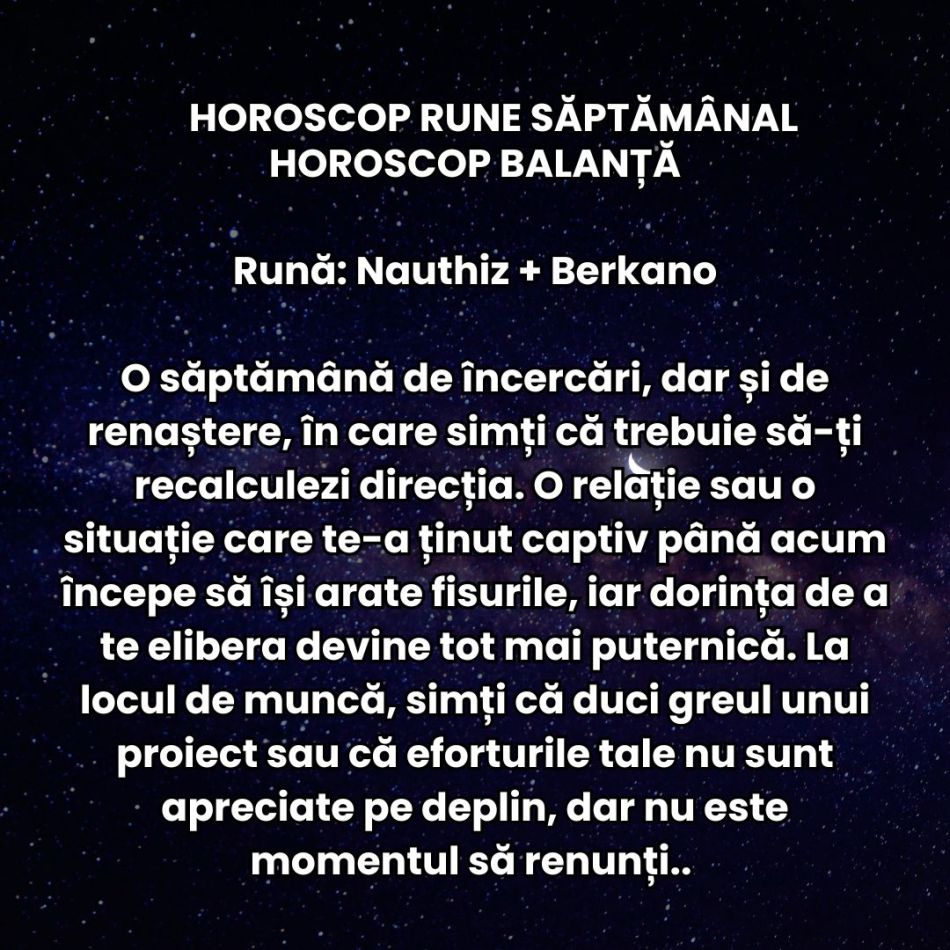 Horoscop Rune săptămâna 31 martie – 6 aprilie 2025: Realitatea și visul dansează pe marginea prăpastiei! Cădem sau nu?