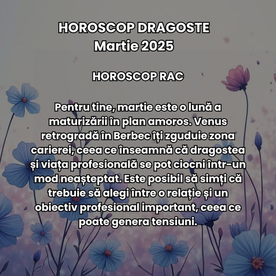 Horoscop Dragoste Martie 2025: Pasiune, decizii și teste karmice aduse de sezonul eclipselor + Venus și Mercur retrograd. 