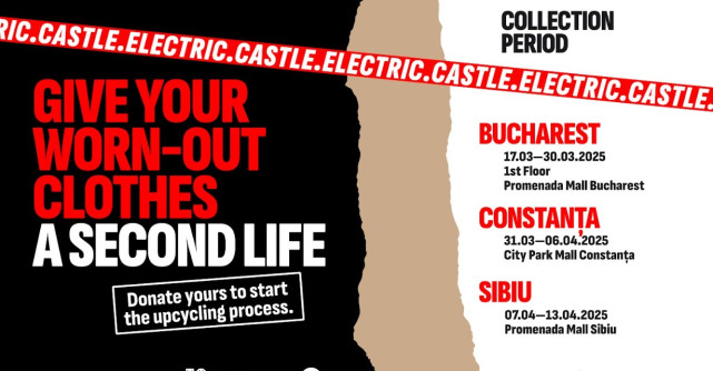 Purtate, dar nu uitate: o nouă ediție a campaniei de reciclare a hainelor pentru fanii EC și nu numai.