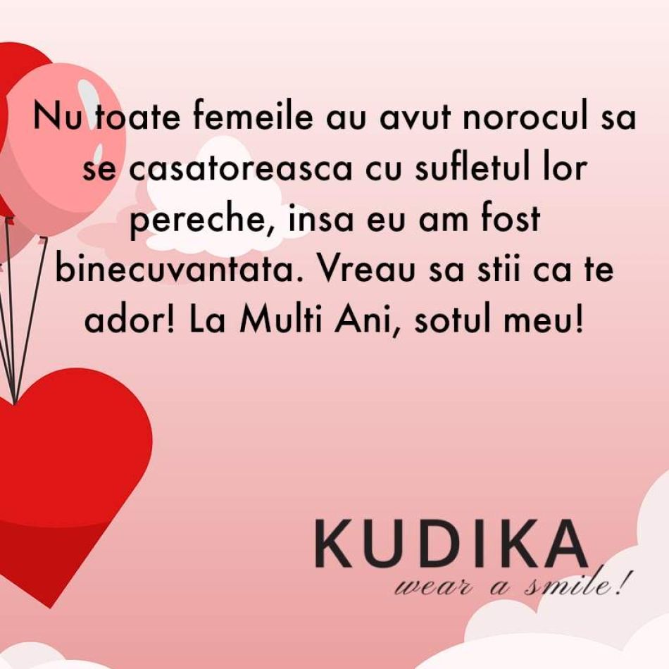 Mesaje deosebite de La Mulți Ani pentru soț