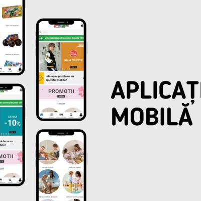 Cumpărături mai eficiente și mai avantajoase la articolele pentru copii cu aplicația mobilă SMYK.RO 