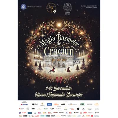 Târgul de Crăciun „Magia Basmelor”, pe esplanada Operei Naționale București în luna decembrie
