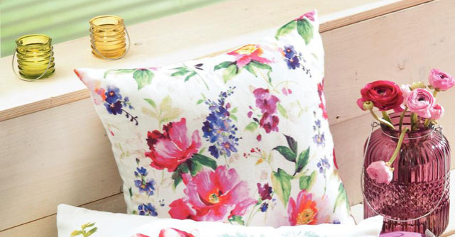 Accesorii pentru dormitor, cu motive florale