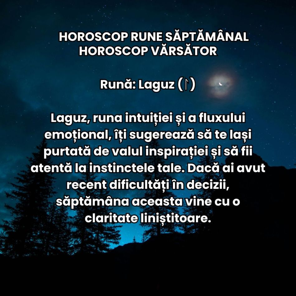 Horoscop Rune săptămâna 25 noiembrie – 1 decembrie 2024: Cum începi ultima lună a anului?
