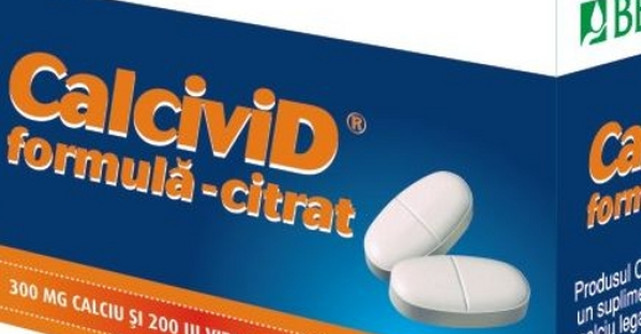 Calcivid Citrat, un complex de calciu care nu afecteaza functionarea normala a rinichilor 