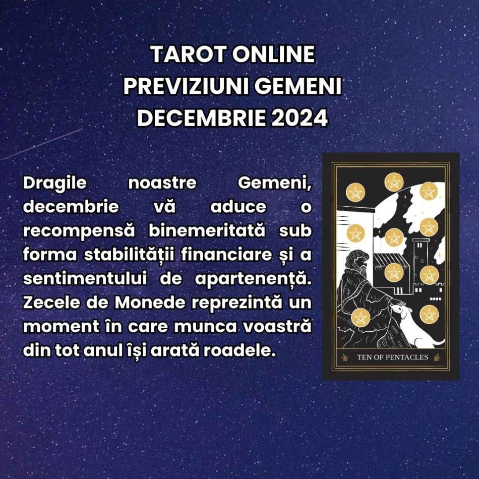 Tarot Online Decembrie 2024: Previziunile Universului pentru fiecare zodie în ultima lună a anului! Cum pășim în noul capitol?