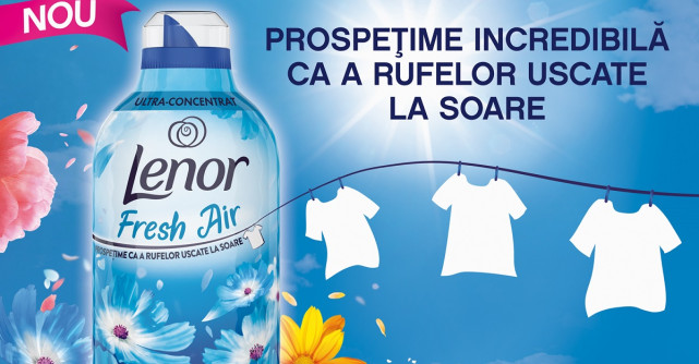 Lenor Fresh Air te va lăsa fără cuvinte