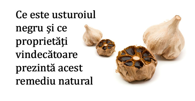 Usturoiul NEGRU: remediul vechi de mii de ani
