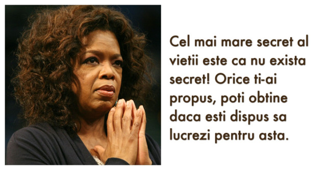 10 Lectii de viata senzationale de la Oprah, femeia care mananca succesul pe paine