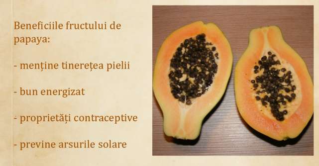 Papaya sau fructul ingerilor - o adevarata farmacie naturala