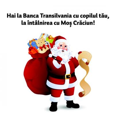 Vino sa-l intalnesti pe Mos Craciun in 6 destinatii Banca Transilvania