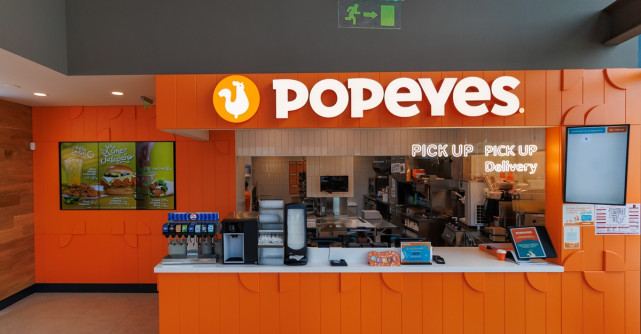 Burger King și Popeyes deschid în București, în zona Răzoare, primul spațiu comun din România