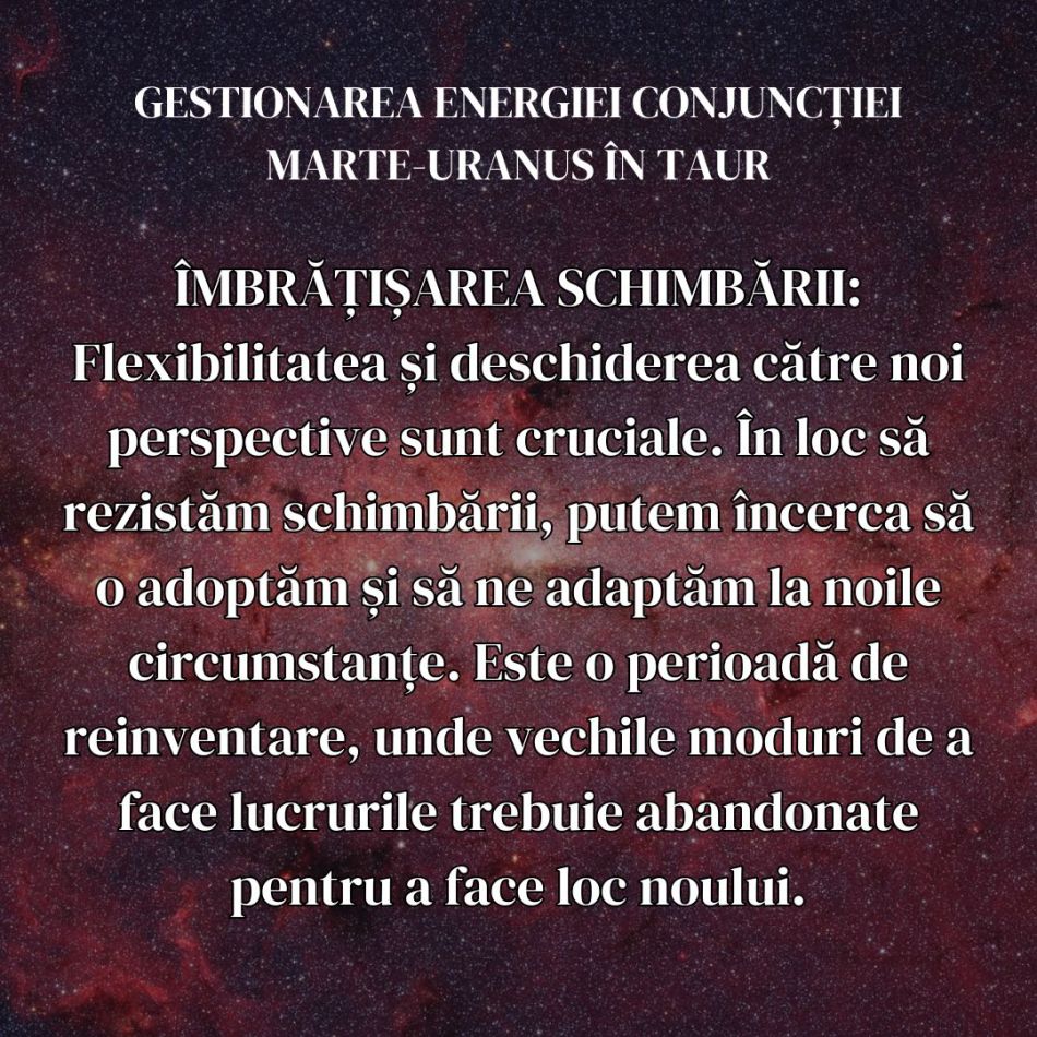 15 iulie: Ziua marilor ambiții în Cosmos, cu ocazia conjuncției Marte și Uranus în semnul Taurului
