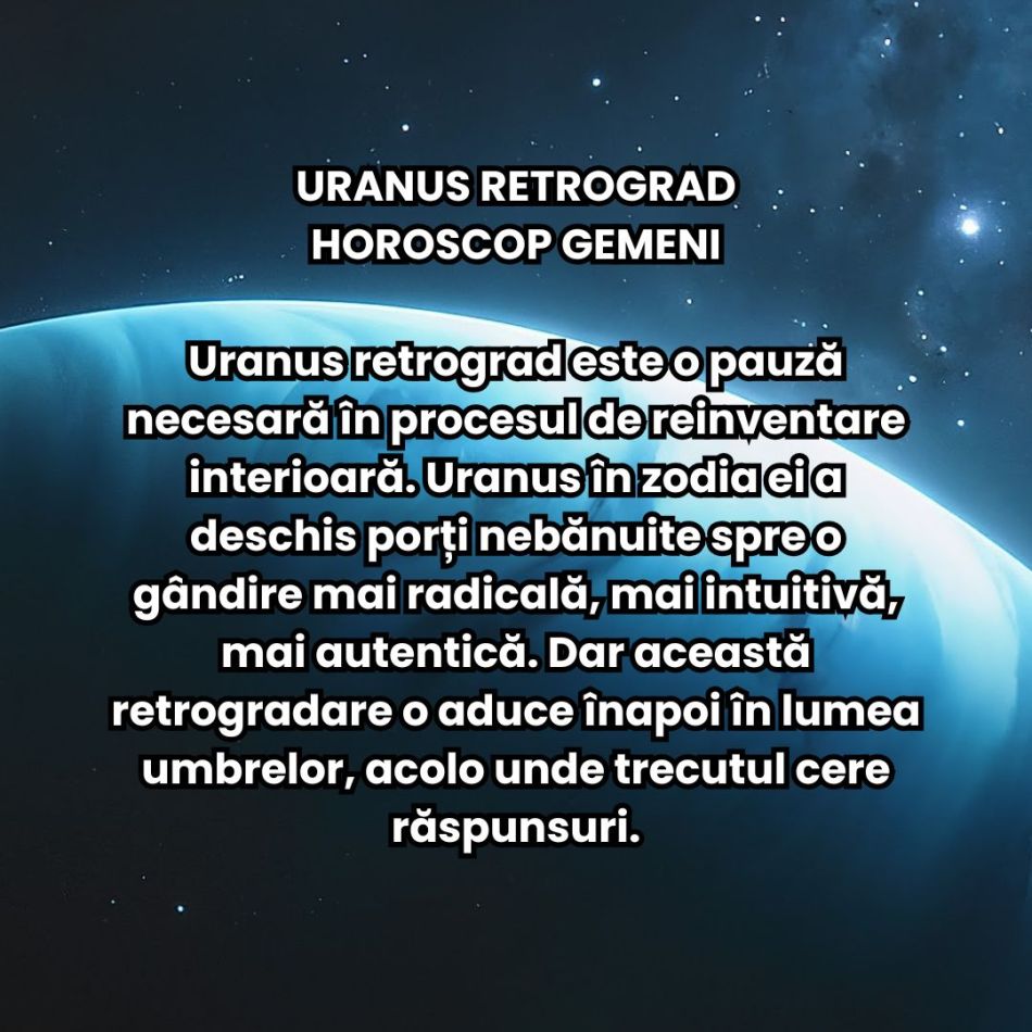 Uranus se întoarce pentru ultima dată în Taur! Realitatea noastră se prăbușește și primim mari revelații