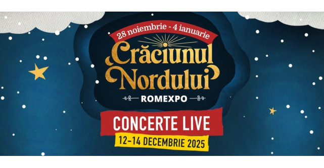Holograf, Bibi și Simona Nae, artiștii care anunță concerte de excepție la „Crăciunul Nordului” de la Romexpo