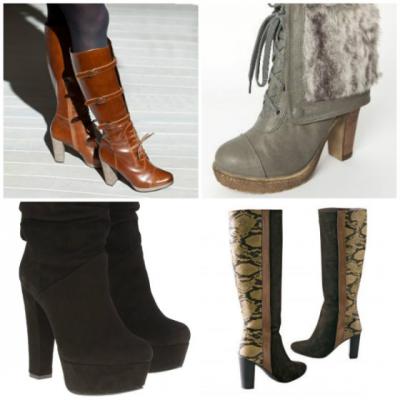 15 +1 Cizme si ghete cu toc 