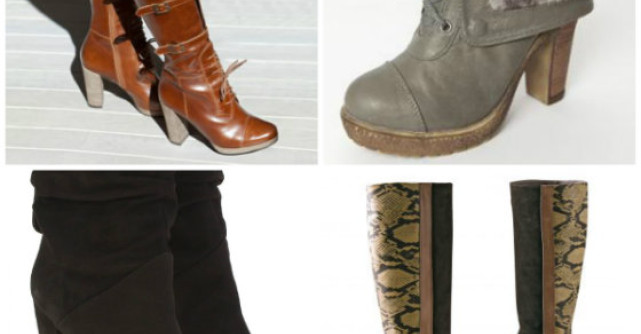 15 +1 Cizme si ghete cu toc 