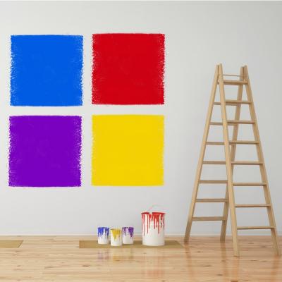 Vopsea cu aspect tabla de scris pentru proiecte educative cu cei mici