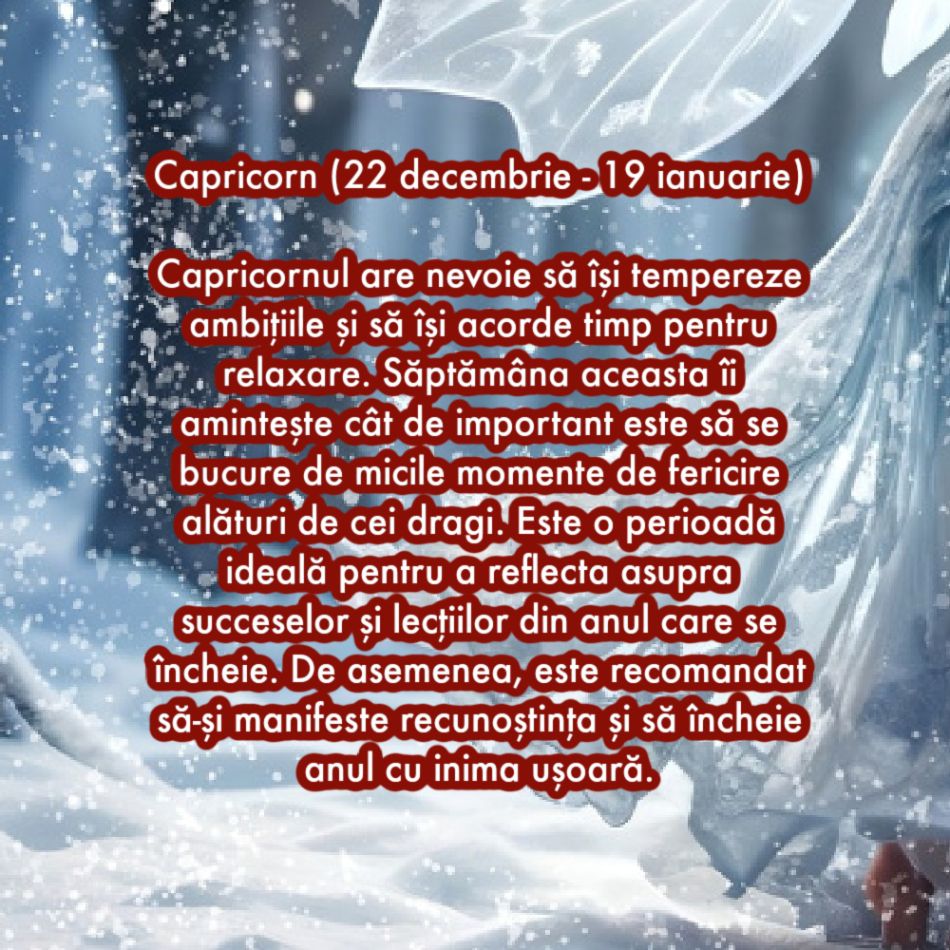 Horoscop săptămânal: De ce are nevoie fiecare semn zodiacal în săptămâna 23-29 decembrie