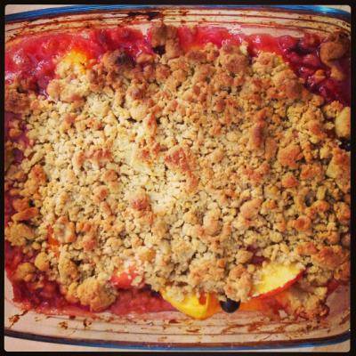 Crumble - un desert usor de preparat si incredibil de gustos