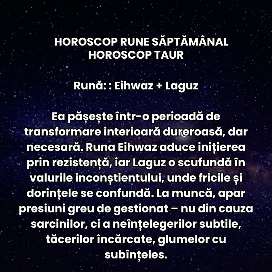 Horoscop Rune săptămâna 30 iunie-6 iulie 2025: Energia imprevizibilă explodează! Trăim revelații și întâlniri fulgerătoare